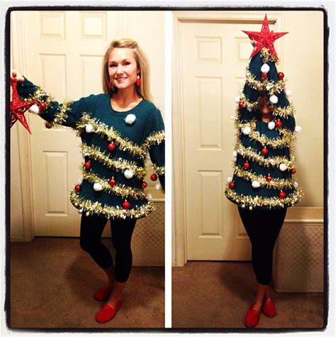 dress ugly christmas sweaters|ugly christmas sweater outfits.